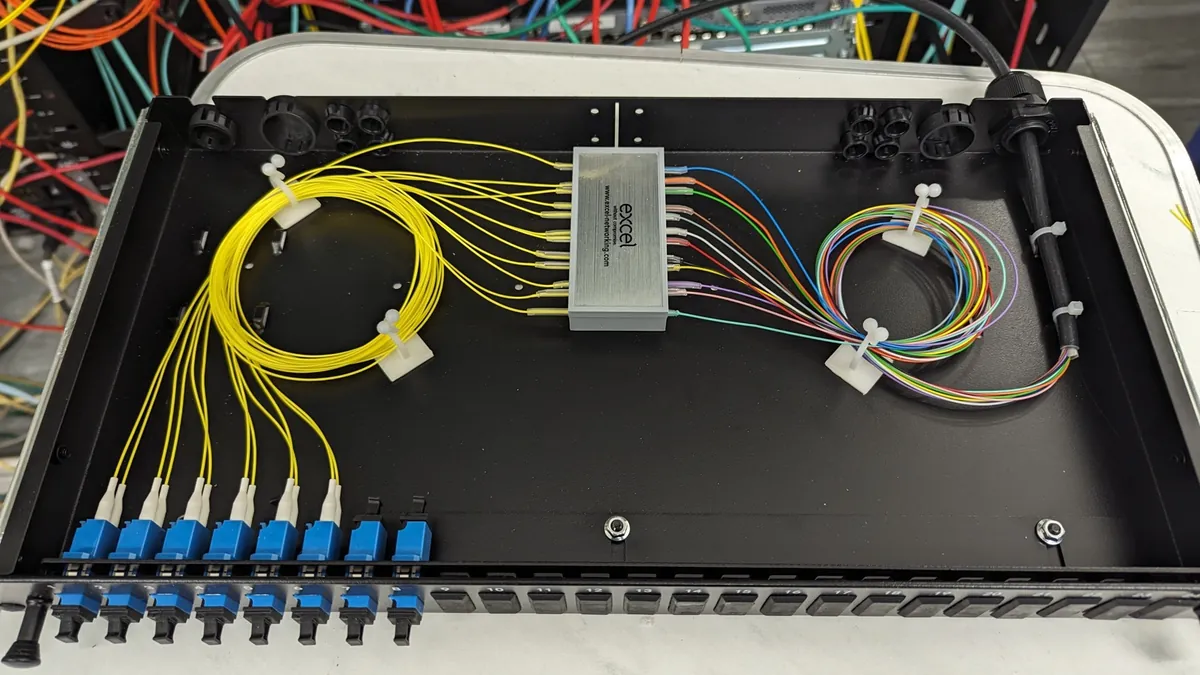 Patch panel installation
